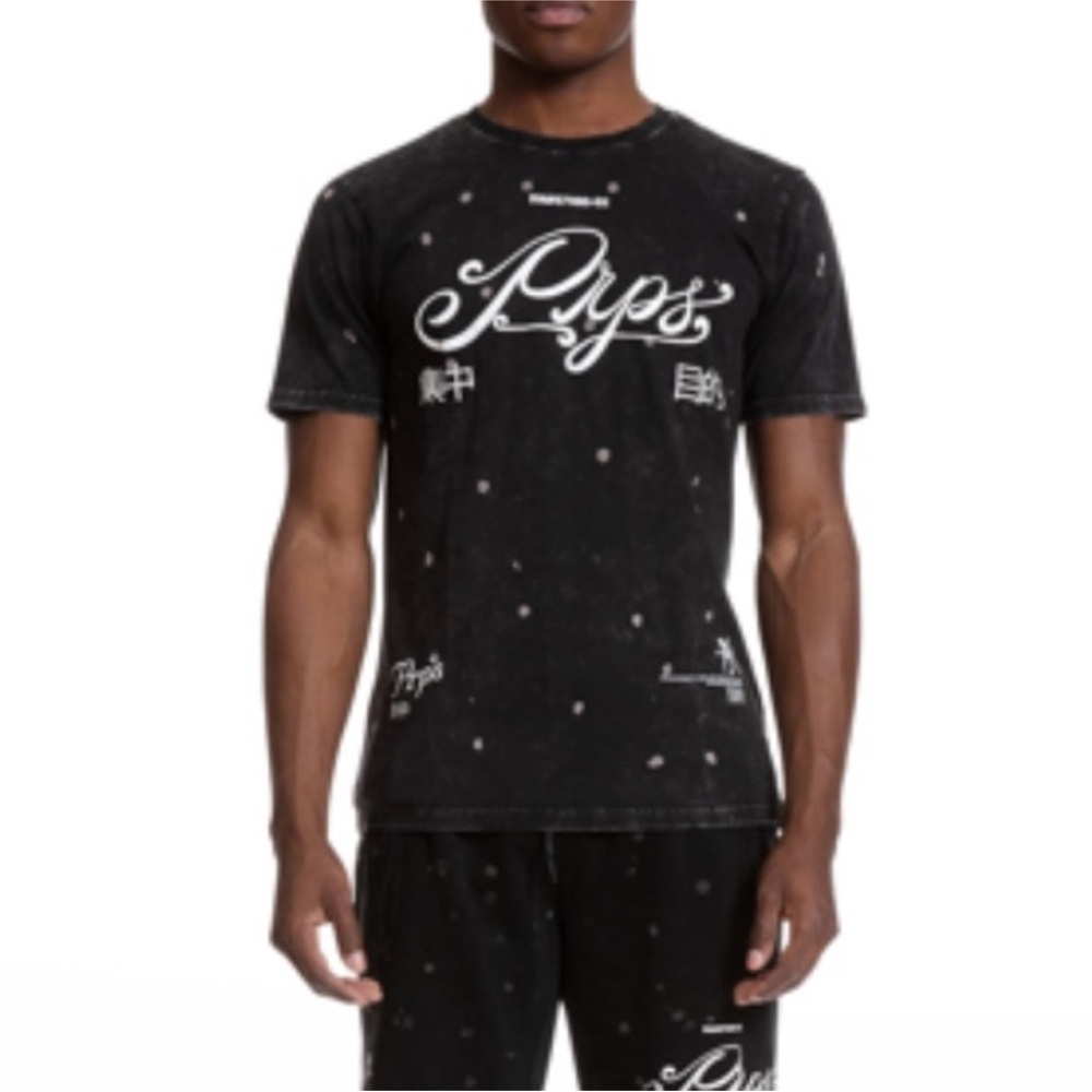 PRPS Men's Cry Logo T-shirt In Black